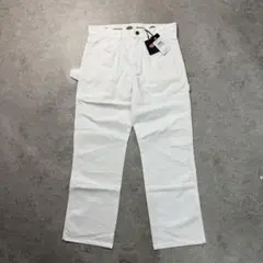 新品人気■Dickies ディッキーズ 【W32】ペインターパンツ ワーク 白