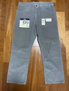 Levi's 519 グレー コーデュロイ USA製W34 フラッシャータグ付き