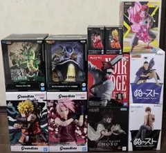 プライズフィギュアまとめ売り！ ナルト ヒロアカ 鬼滅の刃 フリーレン