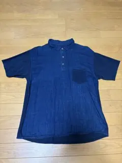 OUTIL CHEMISIER WISSANT リネンポロシャツ ブルーサイズ3 - メルカリ
