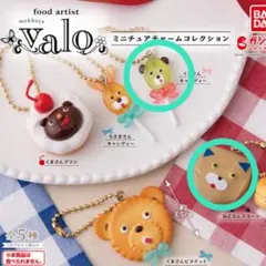 food artist valo ミニチュアチャームコレクション　2種セット