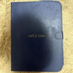 SMILE ZEMI タブレットケース ネイビー