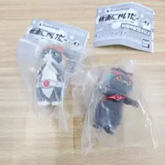 仮面にゃいだー その3 ゼッツ クウガ 2体セット ガチャガチャ