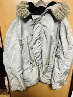 アルファN-3BシルバーUSA製Sサイズ Deadstock 1992'S ALPHA type N-3B Silver アルファ フライト