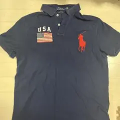 polo ralph lauren ビックポニーポロシャツ紺色