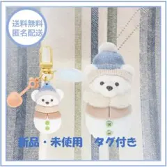 ダッフィー　シークレットオブスノーウィーデイ　チャーム・ぬいぐるみチャーム　2点