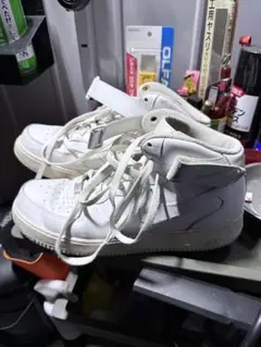 Nike Air Force 1 ハイカットホワイト