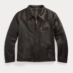 ダブルアールエル　レザージャケット　M M RRL(ダブルアールエル) レザージャケット(メンズ) - 海外通販