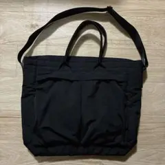 UNIQLO C ショルダーバッグ ブラック　 2WAYユーティリティ ユニクロ