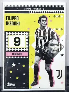 topps 24/25　インザーギ　インサート　ユベントスチームセット