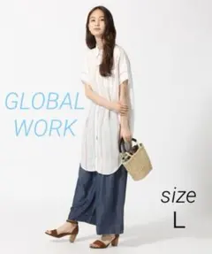 【ナーナ様】GLOBAL WORK アソートシャツワンピース　半袖