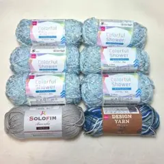 Colorful Shower デザインヤーン ソロフィム