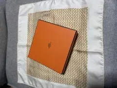 HERMES エルメス　シルク　スカーフ アイボリー ベージュ