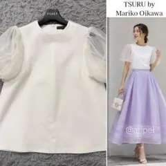 新品✨チカキサダ 2pset tulle balloonsleeve tops - メルカリ