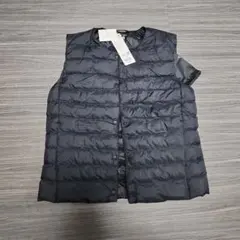 UNIQLO ブラック ダウンベスト Lサイズ