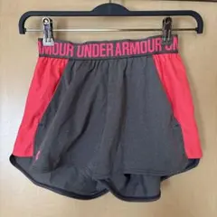 UNDER ARMOUR SM ショートパンツ グレー/ピンク