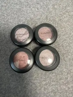 MAC パウダーアイシャドウ 4個セット　パープル系