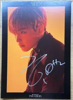 ateez paradigm ホンジュン　サイン