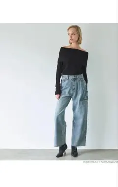 coca✨オフショルニット