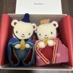 familiar ファミリア　五月人形 クマと犬のぬいぐるみ familiar ファミリア 五月人形 クマと犬のぬいぐるみ - メルカリ