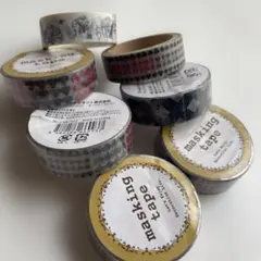 アリス系トランプ柄 マスキングテープ まとめ売りのサムネイル