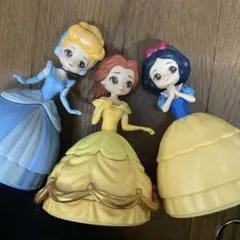 ディズニー フィギュア ベル 白雪姫 シンデレラ