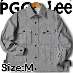 L PGG×LEE 定価5.7万 形態安定 デニムライクジャケット カバーオール 