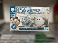 【未組立】ハロプラ ハロ（ペインティングモデル）クリア＆ホワイト 内袋未開封