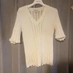 fumikauchida 購入　vintage リネン混ニットのサムネイル