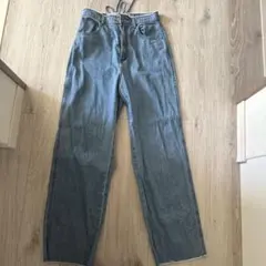 GU ハイウエストデニムパンツ M