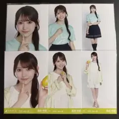 乃木坂46 広島ver. ライブTシャツ 黒見明香 6種コンプのサムネイル