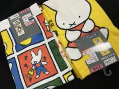 ミッフィーフェイスタオル　70周年　しまむら　フェイスタオル2種類４枚セット