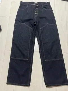 BADWAY(バッドウェイ)ダブルニーデニムパンツ
