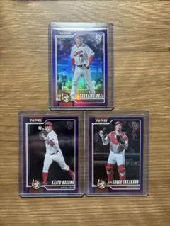 2026 topps NPB 広島 シリアルセット②