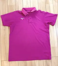 MIZUNO ゲームシャツ ピンク Mサイズのサムネイル