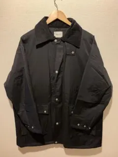 EMMA CLOTHES オーバーサイズハンティングコート　黒　キルティング