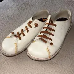 CAMPER カンペール スニーカー 36サイズ ホワイト イエロー - メルカリ