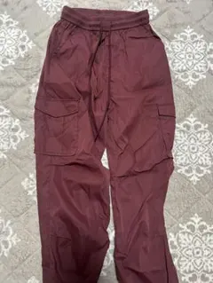 SPRAY バーガンディ カーゴパンツ