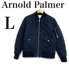 Arnold Palmer メンズ L ネイビー キルティング ブルゾン