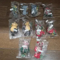 【激レア】STUSSY クリスマス ノベルティ ベア 5体セット 未開封 希少 激レア】STUSSY クリスマス ノベルティ ベア 5体セット 未開封 希少