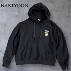 NASTY DOG ナスティードッグ パーカー ブラック コットン100%