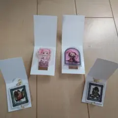まどか☆マギカ　まどマギ　アクリルキーホルダー　クリップ　ベベ