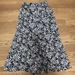 GLOBAL WORK 花柄 フレアスカート Mサイズ