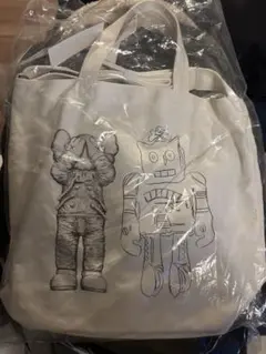 ユニクロ カウズ ＋ ウォーホル 2WAYトートバッグ