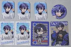 すにすて　たちばなさん缶バッチ,カードセット
