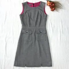 LAURA ASHLEY （美品）ノースリーブワンピース ジャンパースカート　S