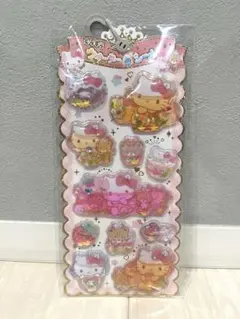【正規品】キラキラ　ウォーターinシール　キティちゃん　ハローキティ