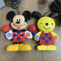 キッズステーションコントローラセット　ミッキー　ぐるぐるタウンはなまるくん
