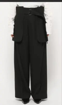 LEPSIM今期完売【FOR I SERIES】エプロン2Pパンツ　レプシィム