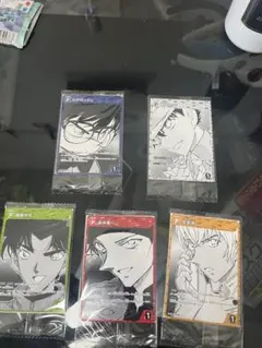 名探偵コナン カードゲーム セブンイレブン プロモ 5枚 コンプセット　新品